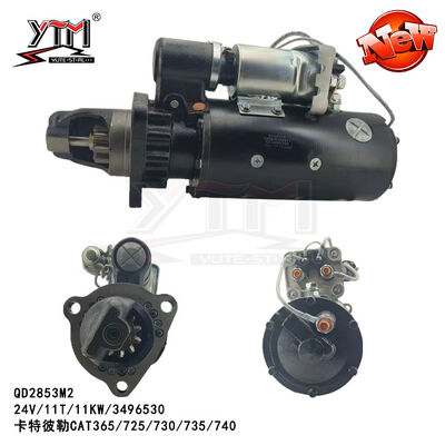QD2853M2 startmotor voor Caterpillar CAT365/725/730/735/740 24V 11T 11KW 3496530