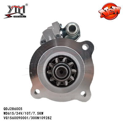 WD615 24V motorstarter voor Weichai W618 HOWO SINOTRUK ZZ3325N VG1560090001 300N10928Z QDJ2860C5
