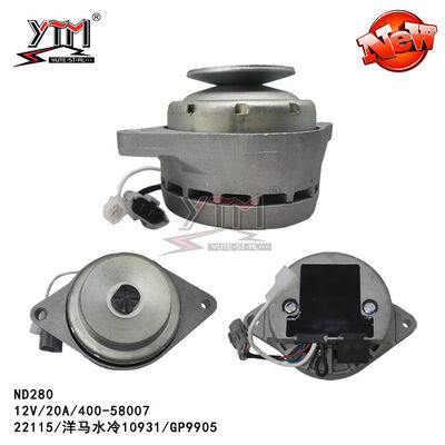 ND280 ALTERNATOR 22115 10931/GP9905/12V/20A/400-58007 voor Yanmar waterkoeling