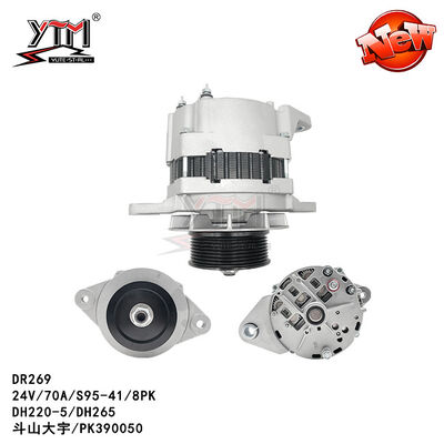 DR269 dh220-5 Elektrische de Alternatormotor S95-41 8PK PK390050 van DH265 70A