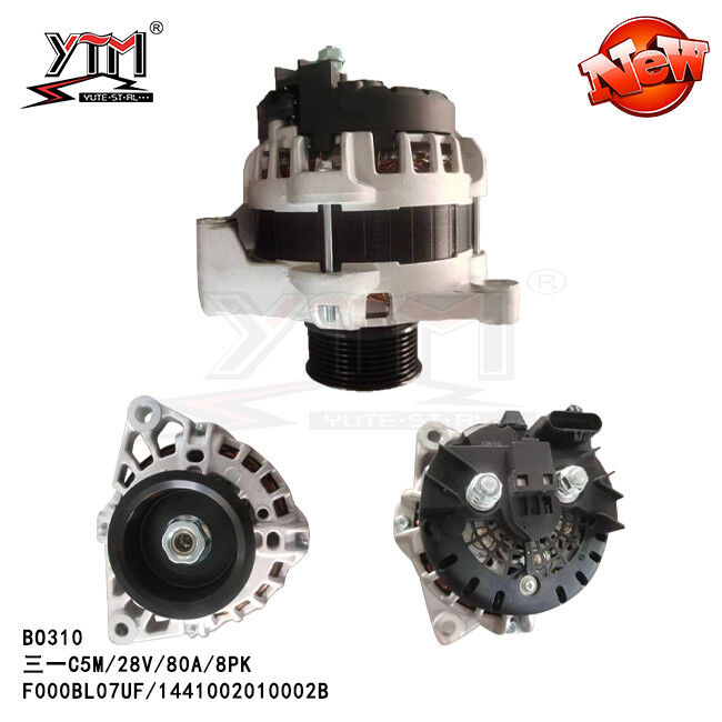 28V 80A alternator voor zware vrachtwagens voor Sany 141002010002B,F000BL07UF
