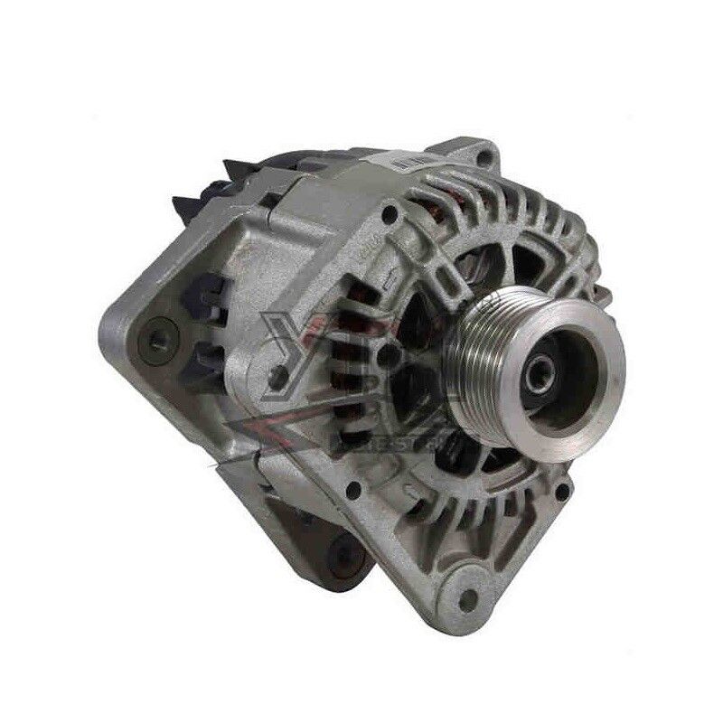 Hoge uitslag 110a stroom uitslag 12V ingebouwde regulator / katrolgenerator lage toerental auto alternator voor vrachtwagen
