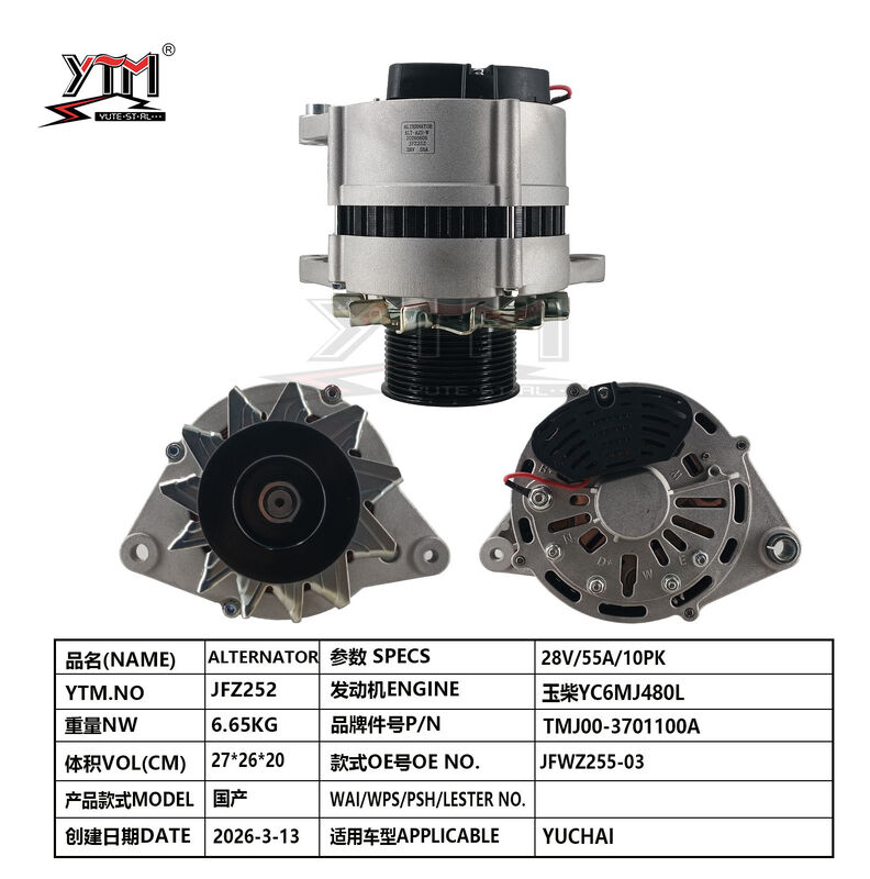 NIKKO 22SI M11 Automatische Dynamo 24V 50A 7PK 8974816970 8976880320 0350000712 0350000713 voor Isuzu
